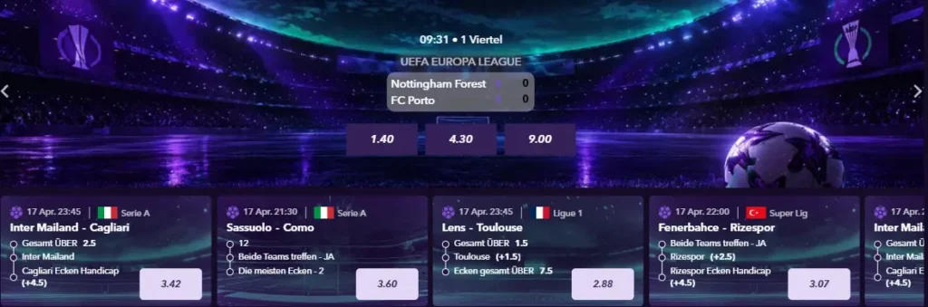 NaoBet Casino Sportwetten