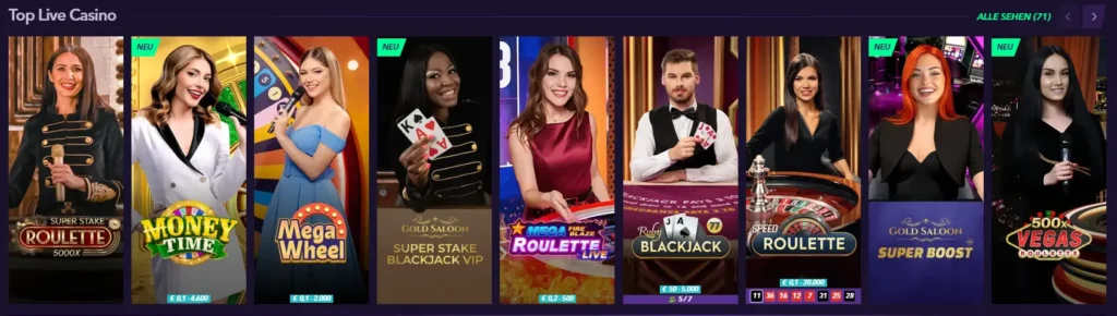 Live Dealer Games